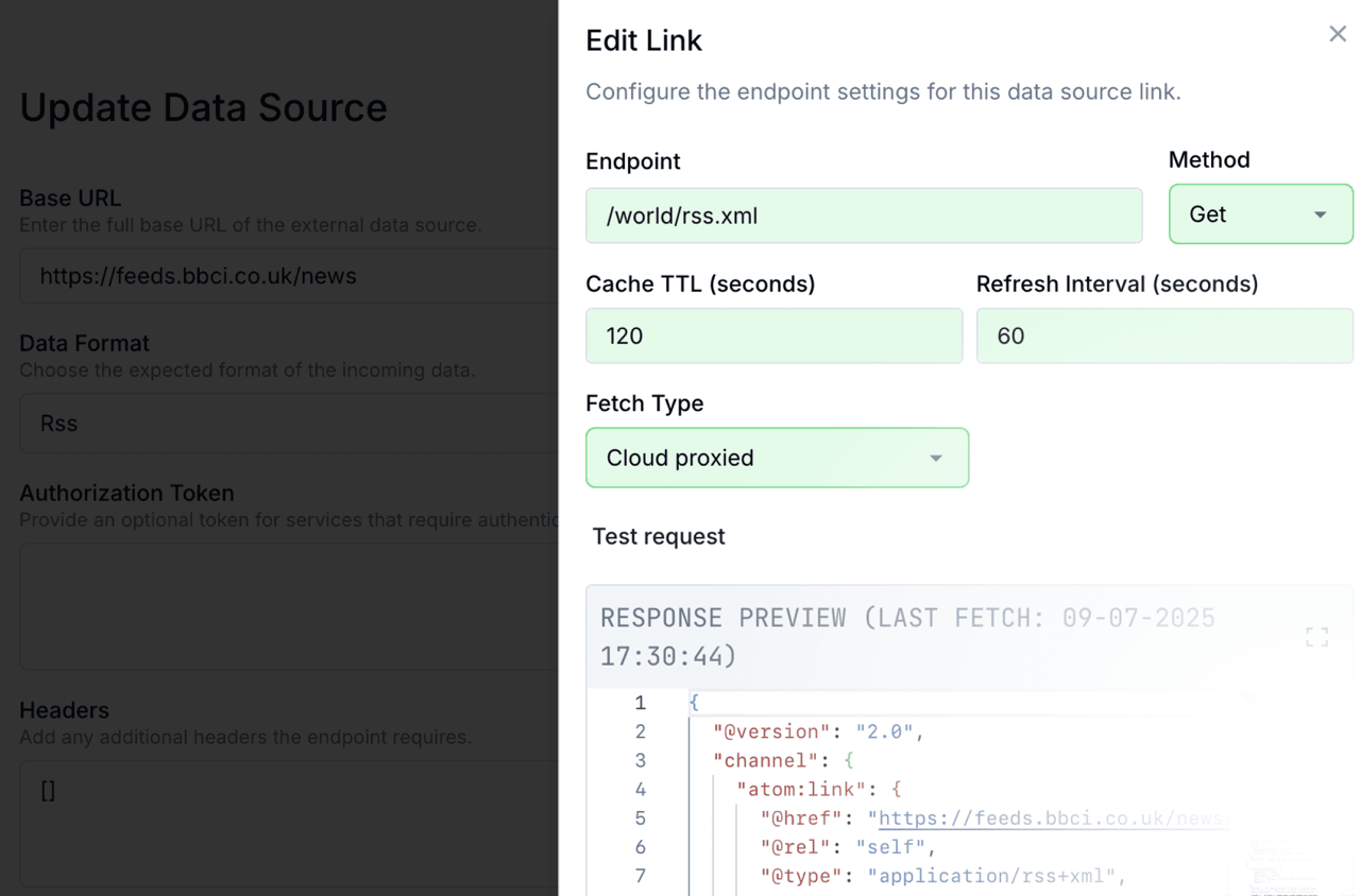 Create and Design a Dynamic Visual Radio News Ticker